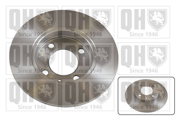 QUINTON HAZELL Тормозной диск BDC1010